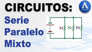 CIRCUITO SERIE PARALELO Y MIXTO ¿Como diferenciarlos Nivel básico [upl. by Karmen870]