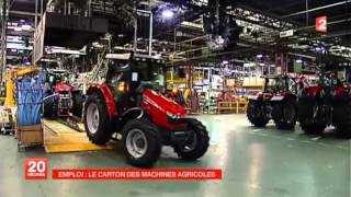 AGCO Beauvais  Reportage France 2 mardi 26 mars 2013 [upl. by Suiremed532]