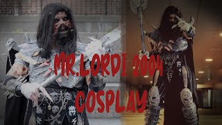 MR Lordi cosplay costume The Monsterican Dream album and The Kin Movie 2004 [upl. by Tertius817]