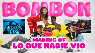 🔥 ¡¡LO QUE NADIE VIO 🎧​🎤​ MAKING OFF DE BOMBON Official Video  Karina Hugo23 Sennior [upl. by Akemet989]