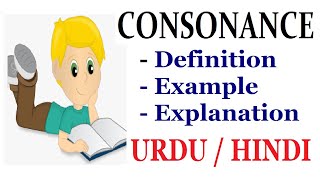 What is Consonance Literary Device Explain in Hindi  Urdu [upl. by Singband]