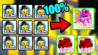 😱 NEW BEST FUSING METHOD FASTEST WAY TO GET RAINBOW MECHANICAL SPIDER  Pet Simulator X [upl. by Azer]