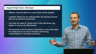Complex Trial Desgn  Stepped Wedge Design [upl. by Llebasi]