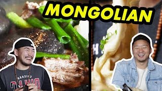 WHAT IS REAL MONGOLIAN FOOD w Mongolian Person  Fung Bros [upl. by Ainocal]