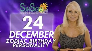 December 24th Zodiac Horoscope Birthday Personality  Capricorn  Part 2 [upl. by Odelle]