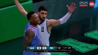 Highlights Sagesse Vs Beirut 20222023 [upl. by Arluene]