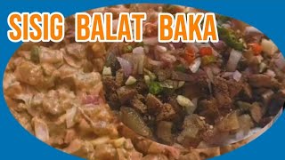 Sisig Balat ng baka Recipe Sizzling Beef skin with chicken liver Masarap at Malinamnam [upl. by Koloski674]