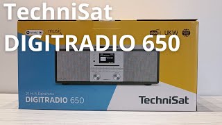 TechniSat DIGITRADIO 650  radio HiFi FM DAB radio internetowe CD Bluetooth Spotify recenzja [upl. by Stasny943]