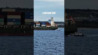 CONTSHIP DAYvessel youtubeshorts automobile youtubevideos ytshorts youtube viralvideo [upl. by Leirrad]