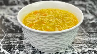 SOUPE AUX VERMICELLES ET POULET 🍜 La recette parfaite pour se réchauffer  Deli Cuisine [upl. by Alamap198]