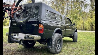 First Gen Tacoma Camper Shell Makeover [upl. by Goode]