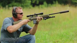 Suppressed Mossberg MVP 223 Bolt Action Rifle [upl. by Bonneau495]