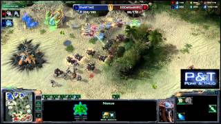 HD551 DeMusliM vs Showtime  TvP  Starcraft 2 Replay FR [upl. by Tabib598]