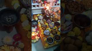 Ghar Me Padharo Laxmi Maiya Diwali Pooja lakshmipuja shortsvideo [upl. by Raphaela208]