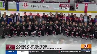 Saying farewell to the Arizona Coyotes [upl. by Nawyt]