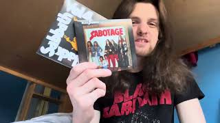 Black Sabbath Sabotage CD unboxing [upl. by Nelag336]