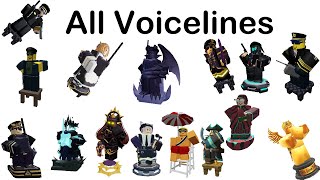 TDS  All Commander custom voice lines [upl. by Enaitsirhc644]