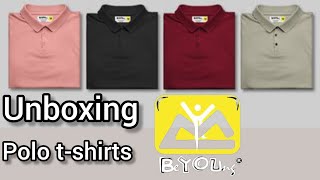 unboxing BeYoungin website polo tshirts  unboxing n review be young Polo tshirts [upl. by Thoma471]