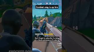 Combat smg op gaming fortnite [upl. by Adle124]