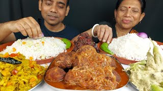 HEALTHY BENGALI LUNCH  DELICIOUS FOOD EATING SHOW [upl. by Eusebio]