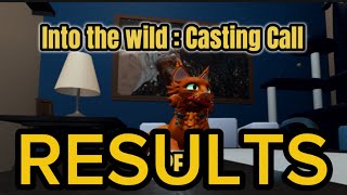 Casting Call results [upl. by Consuelo]