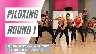 FREE 15 MINS PILOXING WORKOUT  ROUND 1 [upl. by Nnomae164]