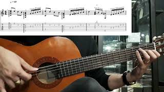 ّIntro Farruca falseta tutorial with tabFlamenco guitar اموزش فالستا فاروکا فلامنکو [upl. by Jarvey870]