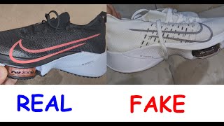 Nike air zoom tempo real vs fake How to spot original Nike Air ZOOMX Tempo Next  shoes [upl. by Tattan938]