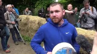 Gloucestershire Cheese Rolling 2016  The Tumbles [upl. by Artemus]