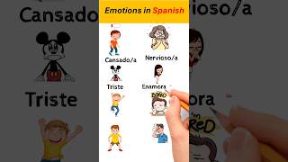 HOW TO EXPRESS EMOTIONS IN SPANISH spanish español shorts [upl. by Airual]