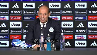 ALLEGRI post JuveVerona 10 conferenza stampa quotIl calcio è bestiale Episodi Solo gioia Keanquot [upl. by Patrizius]