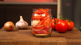 Die leckerste TomatenVorspeise aller Zeiten Ein einfaches und leckeres Salatrezept [upl. by Eigna]