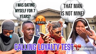 CALLING YOUR PARTNER TO CONFIRM IF THEY ARE DATING YOU PT9💔 at WITS UNI [upl. by Triny]