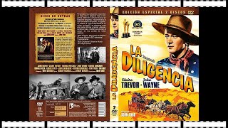 Stagecoach 1939  Western  John Wayne Claire Trevor  English [upl. by Utham]