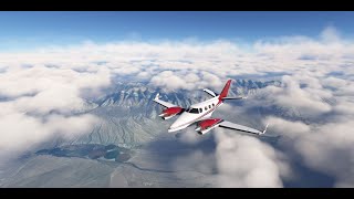 VATSIM Jackson Hole to McCall BSQ Duke [upl. by Matta607]