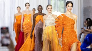 TONY WARD  HAUTE COUTURE FALL WINTER 202324 [upl. by Higinbotham]