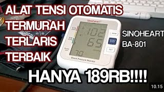 Tensimeter Digital SINOCARE BA801 Histori Dapat Disimpan Ada Suaranya [upl. by Weil608]