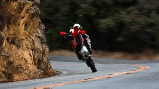 INSANE SUPERMOTO CANYON RUN [upl. by Elleinahc]