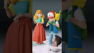 Pikachu amp MISS DELIGHT 2 ft Skibidi Toilet Whos that Pokémon 40 pokemon memes [upl. by Yeltnarb410]