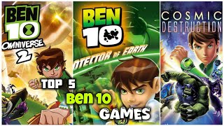 TOP 5 Ben 10 games for Android 2024For PC amp mobileForever gaming Tamilin Tamil [upl. by Ynaffets]