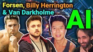 🔴 AI Forsen AI Billy Herrington amp AI Van Darkholme on The Athene AI Show parody [upl. by Asher]