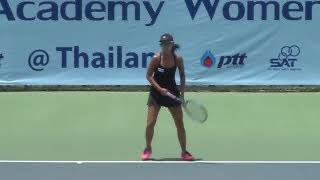 Beatrice Gumulya vs Patcharin Cheapchandej  Nonthaburi 2017 [upl. by Llertram118]