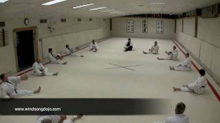 Introduction to Judo Lesson 1  Warmups and Stretches [upl. by Richey860]