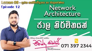 ජාලකරණය  12 කොටස  ජාල ආකෘති OSI amp TCPIP  Network Architecture OSI amp TCPIP [upl. by Anialahs]