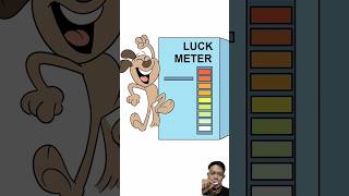 Luck Meter animation funny jokes cartoon funnyvideo trending andifwd [upl. by Akemehc]