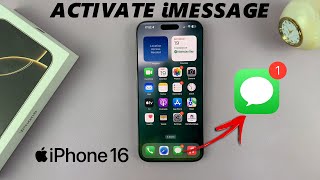 How To Enable iMessage On iPhone 16  iPhone 16 Pro [upl. by Holmun]