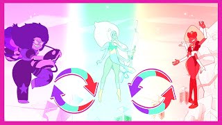 COLOR SWAP X3 Opal Sugilite amp Sardonyx  15  Rose Cuarzo [upl. by Coridon]