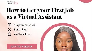 How to Get your First Job as a Virtual Assistant [upl. by Kitty]