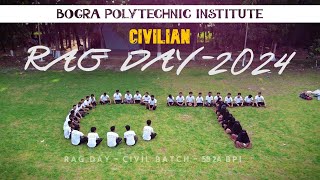 Bogra Polytechnic Institute Civil RAG DAY 2024 BPI RAG DAY  BPI CIVILAN RAG DAY  BPI Drone View [upl. by Venetis]