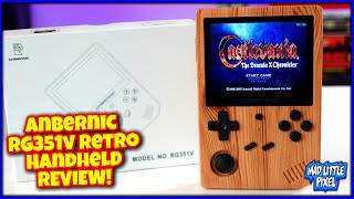 The BEST Retro Emulation Handheld RG351V Awesome Build Screen amp Performance Test amp Review [upl. by Isolt453]